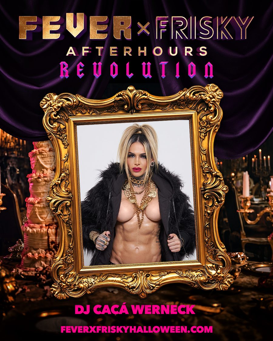 Cacá Werneck — Fever Afterhours Max lineup flyer