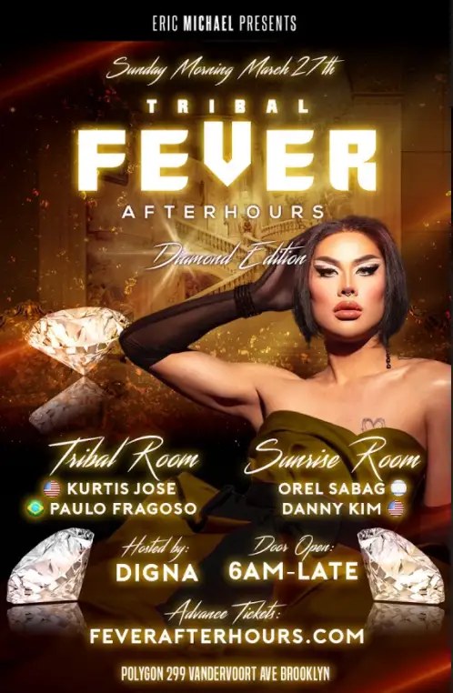 Tribal Fever Afterhours: Diamond Edition flyer