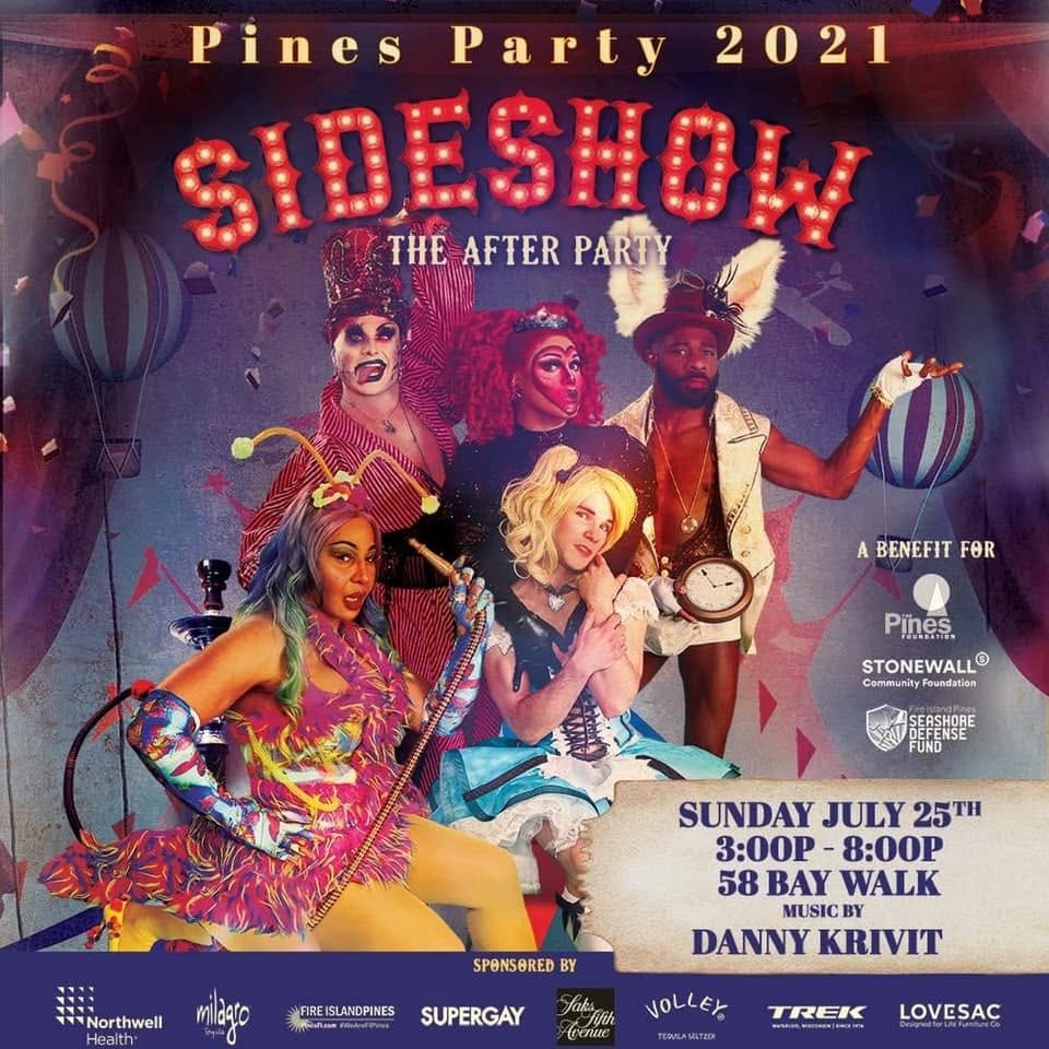 Pines Party 2021: Sideshow (After Party) flyer