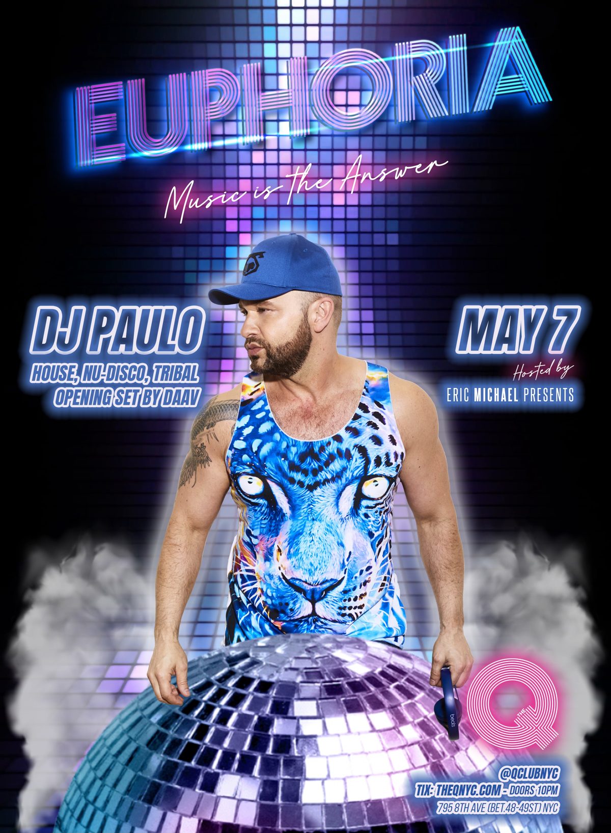 Euphoria: Music Is The Answer flyer