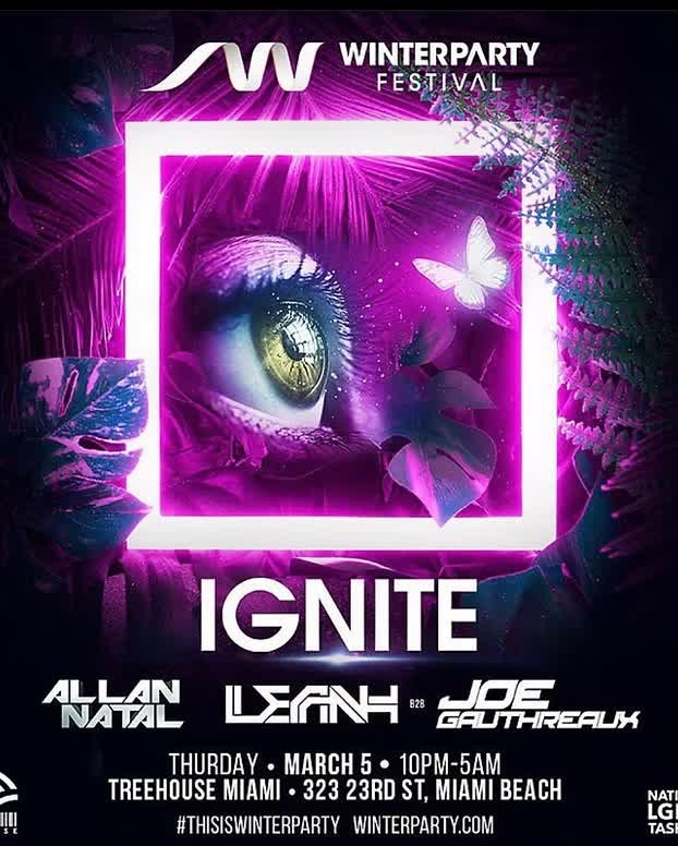Winter Party Festival: Ignite flyer