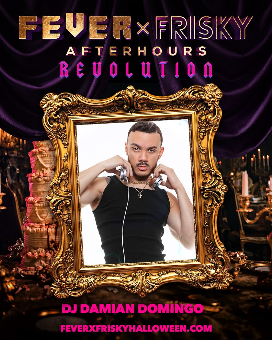 Damian Domingo — Fever Afterhours Max lineup flyer
