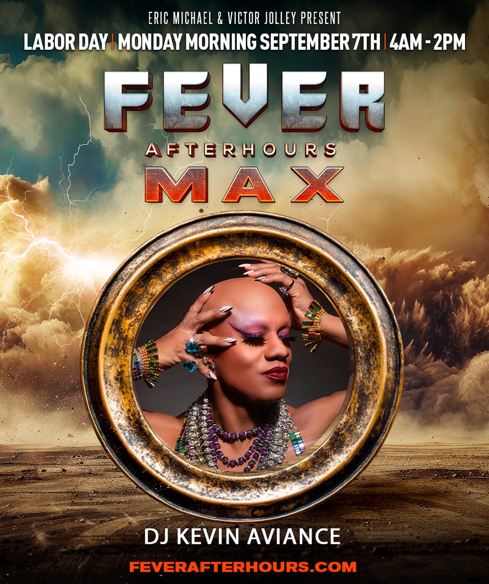 Kevin Aviance — Fever Afterhours Max lineup flyer