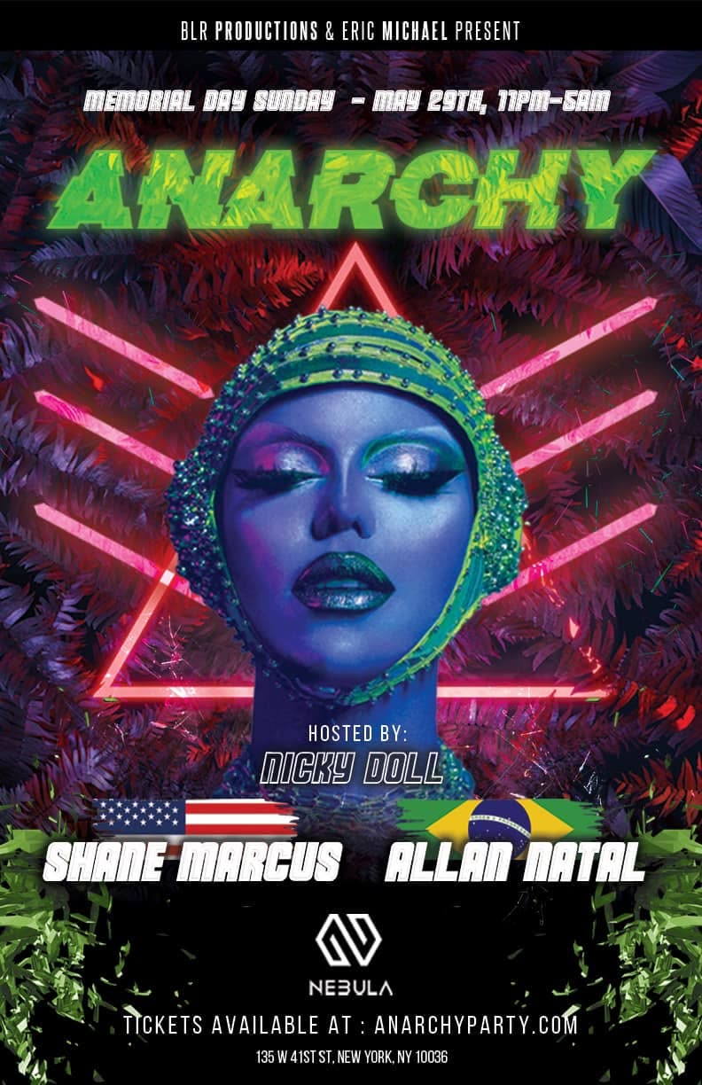 Anarchy: Memorial Day flyer