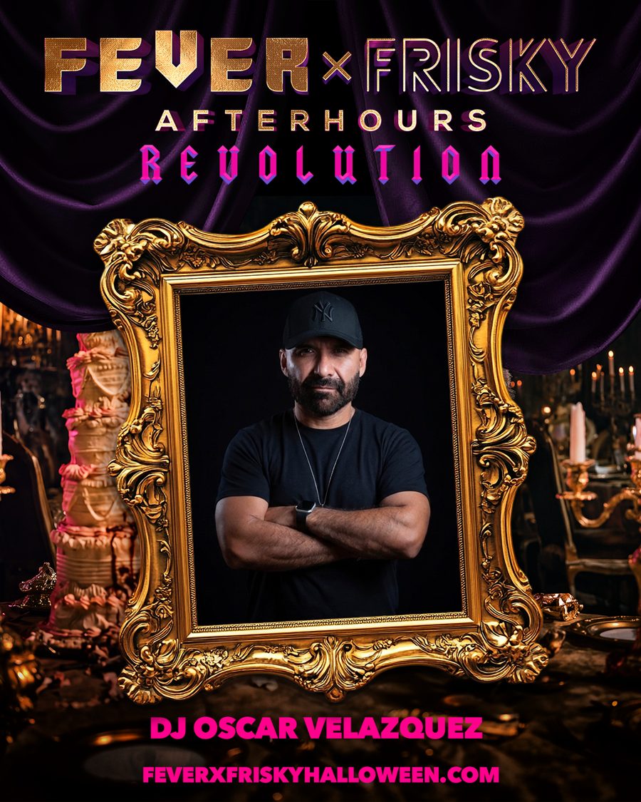 Oscar Velazquez — Fever Afterhours Max lineup flyer